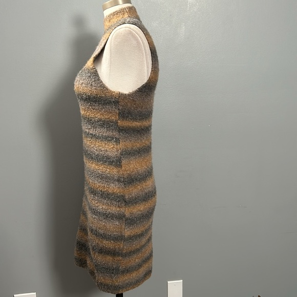Worthington X Jason Bolden Womens Multi Ombre Striped Sleeveless Dress Size L - Picture 11 of 15